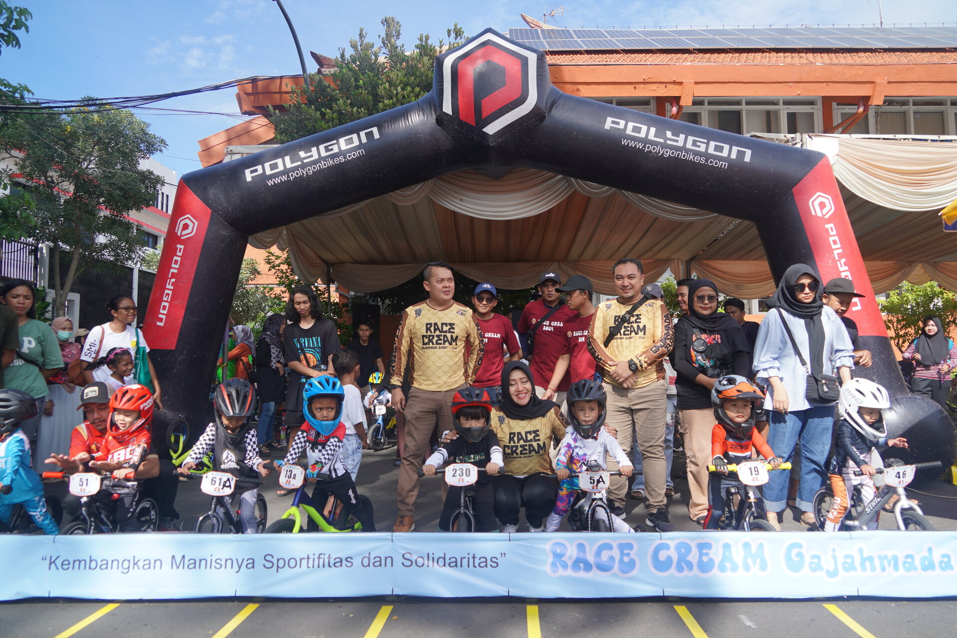 Lomba Push Bike Race Cream Gajah Mada sukses digelar