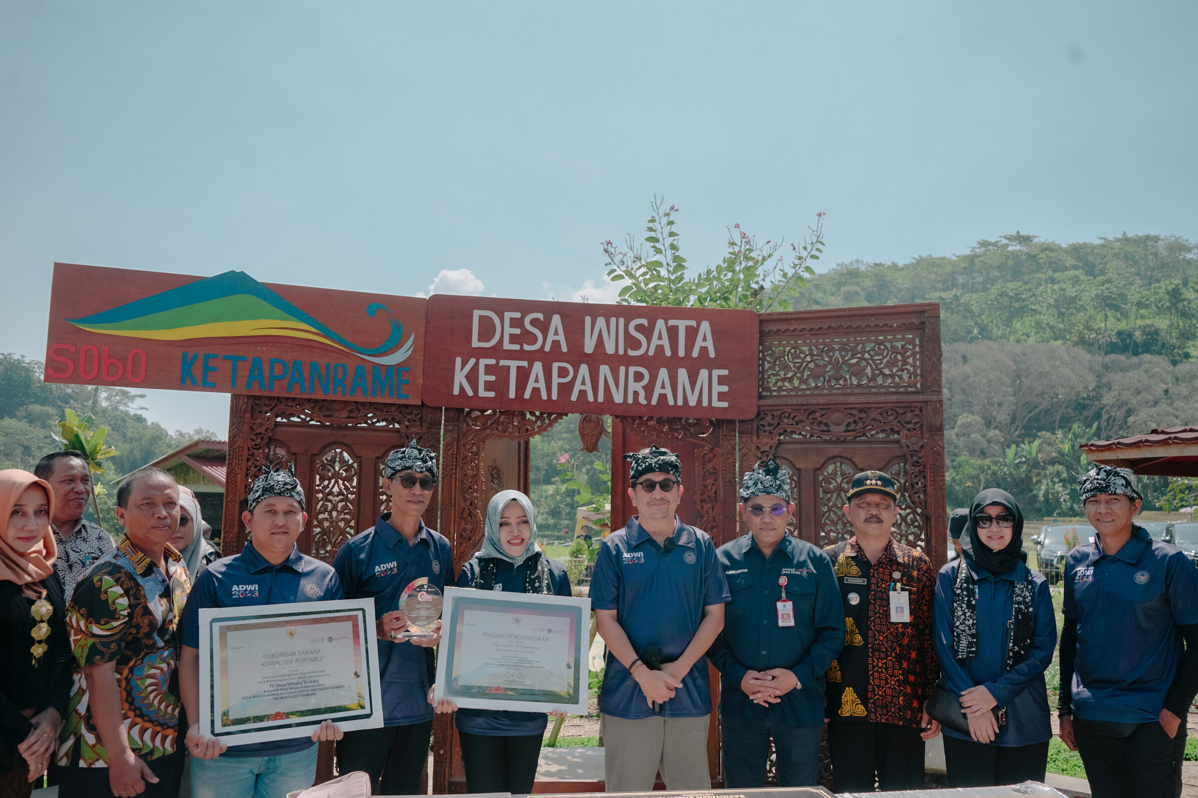 Desa Ketapanrame masuk dalam 75 Besar Anugerah Desa Wisata Indonesia 2023